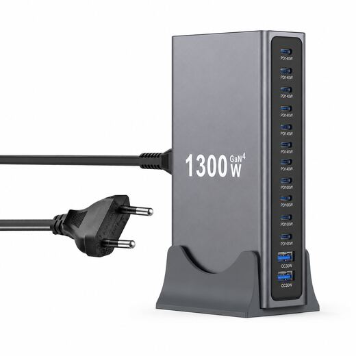 1300W 12-Port USB-C and USB-A Charging Station with PD3.1