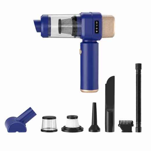 120W Cordless Wet & Dry Handheld Car Vacuum Cleaner, Blue